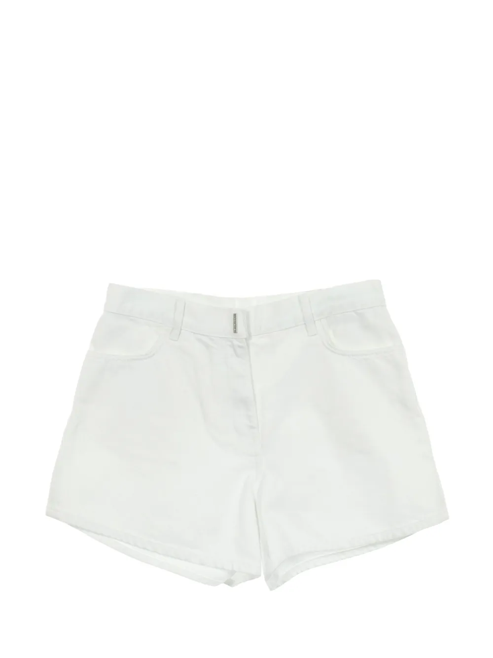 Givenchy Pre-Owned short en jean (années 2010) - Blanc