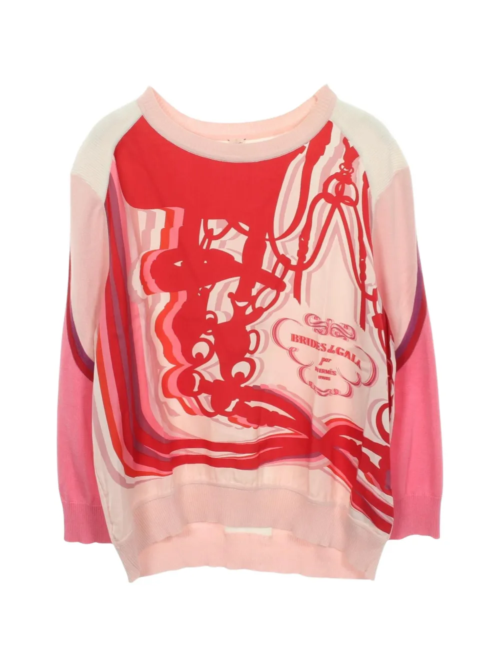 Hermès Pre-Owned 2010s Brides de Gala sweater - Rosa