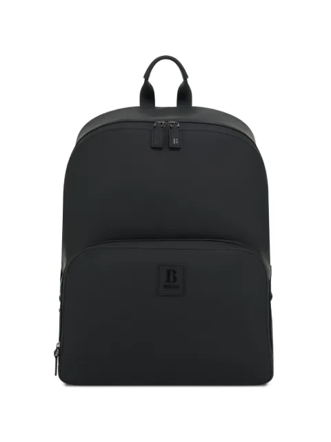 Boggi Milano small rucksack in rubberised technical fabric