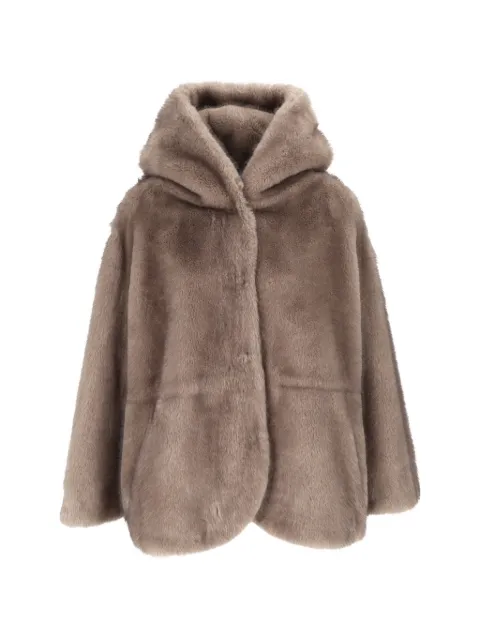 BULLY faux-fur hooded jacket