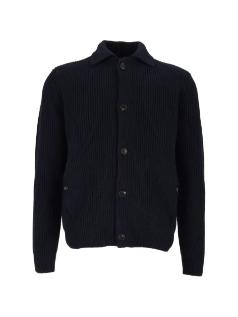 Zanone ribbed-knit cardigan