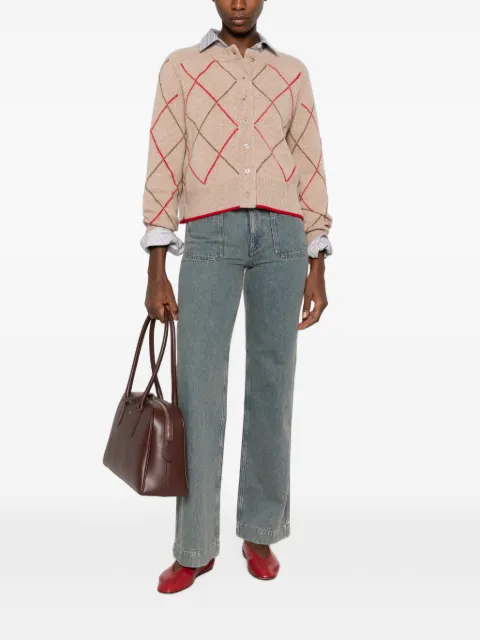 A.P.C. Victoria patch-pocket jeans