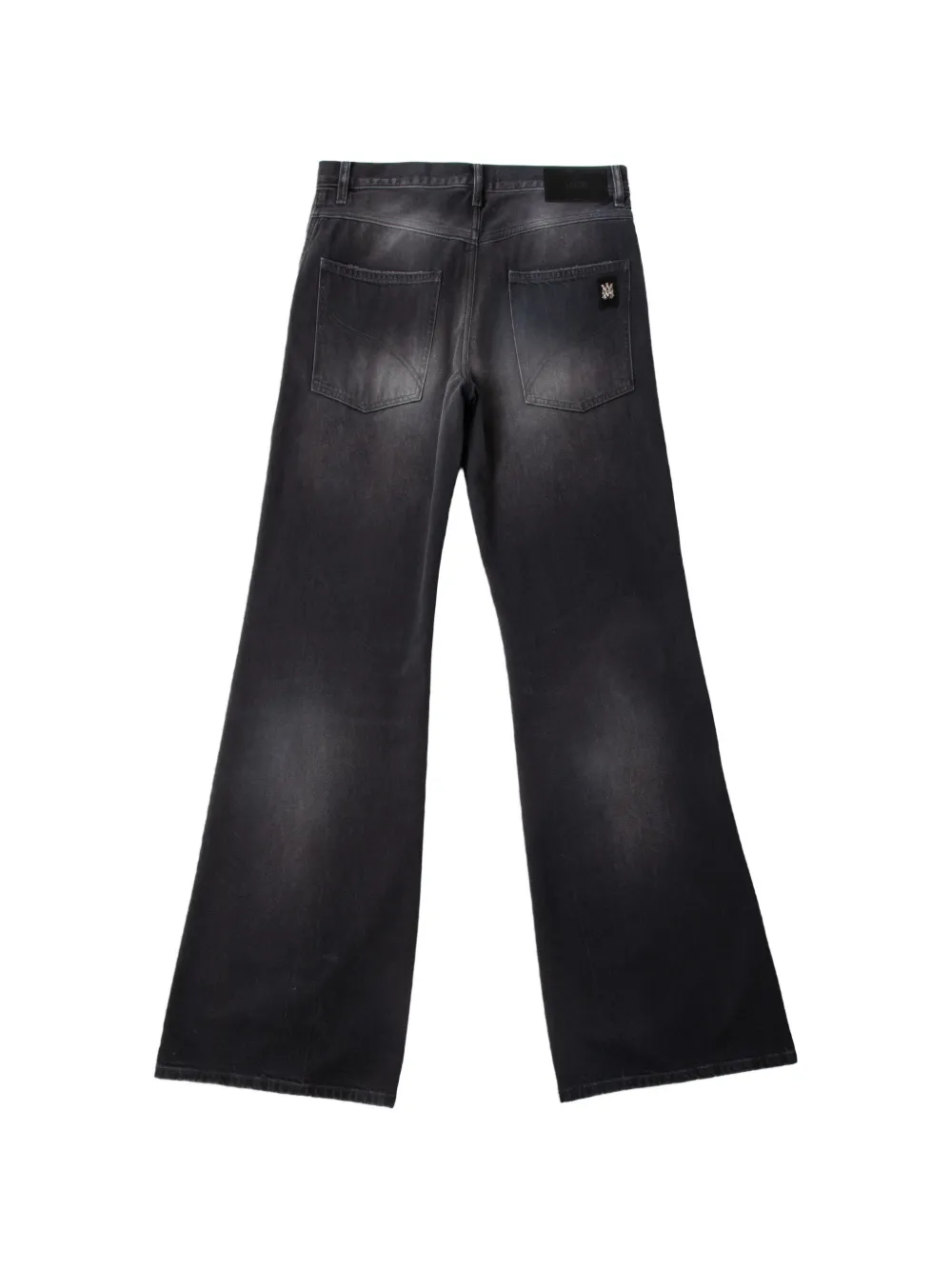 AMIRI Jeans met vervaagd effect en riemlussen Zwart