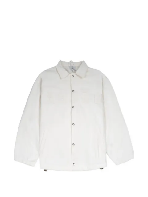 RHUDE logo-appliqué shirt jacket