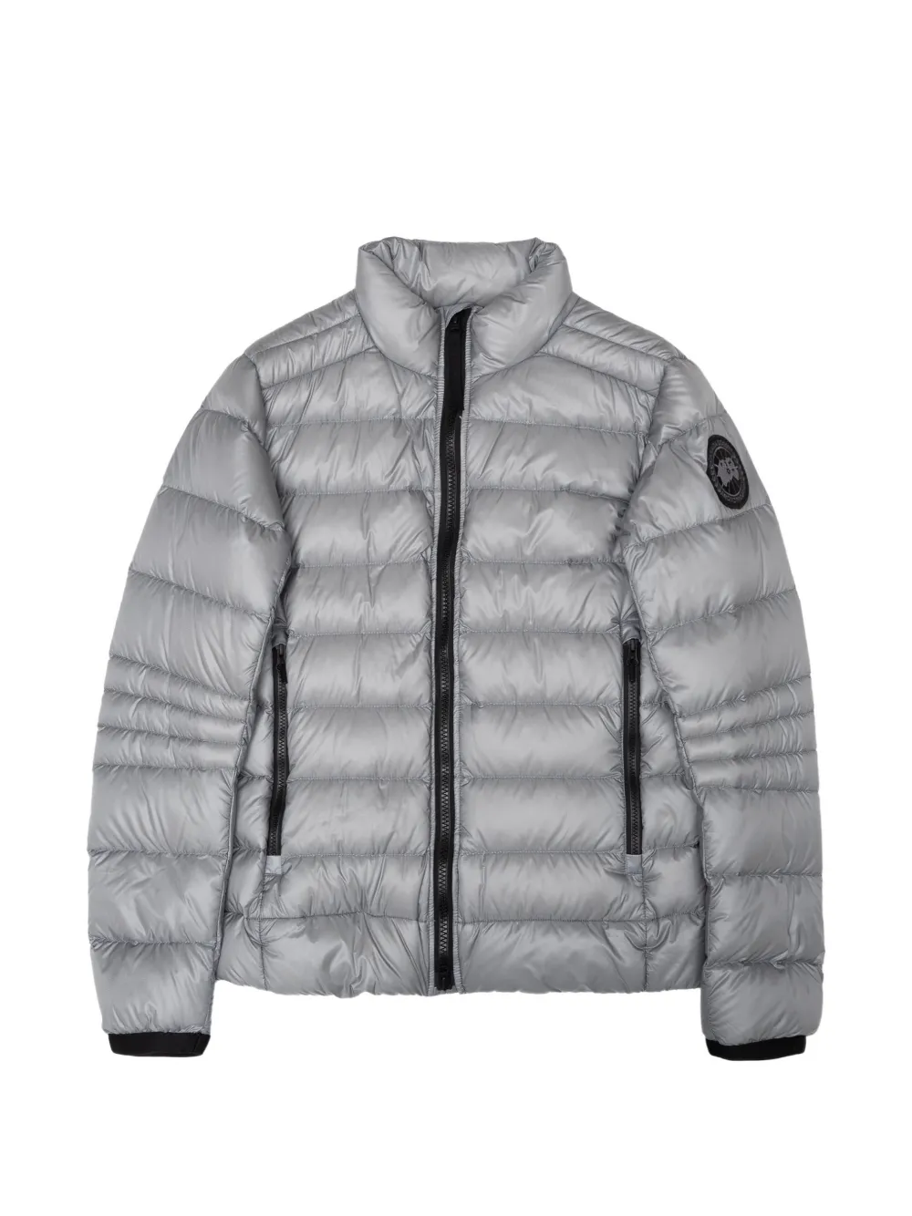 Canada Goose Crofton hooded down jacket - Grigio