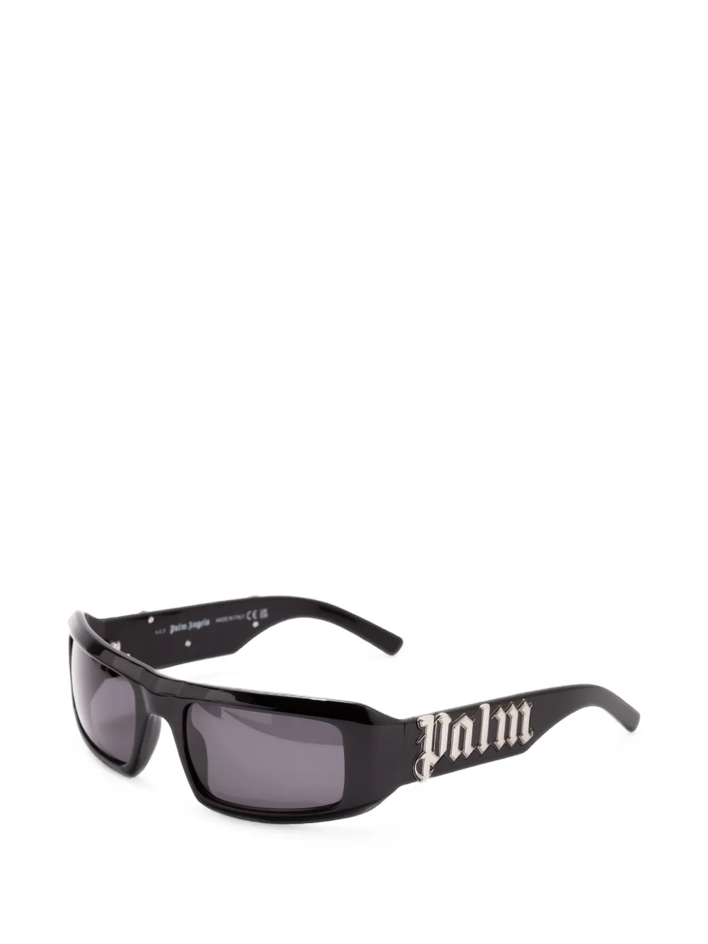 Palm Angels Eyewear Kerman zonnebril met rechthoekig montuur Zwart