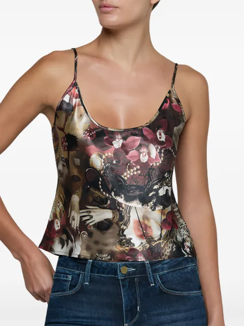 L'Agence Charmy satin camisole