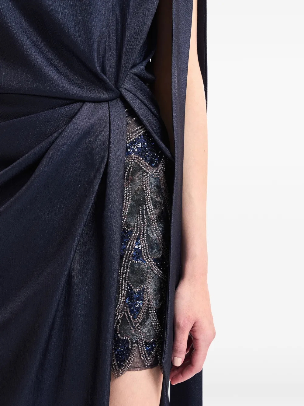 Gemy Maalouf Asymmetrische jurk Blauw