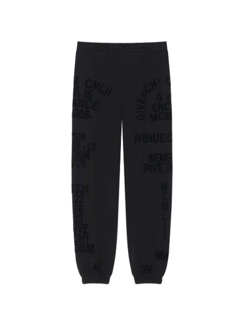 Givenchy jogger pants in fleece