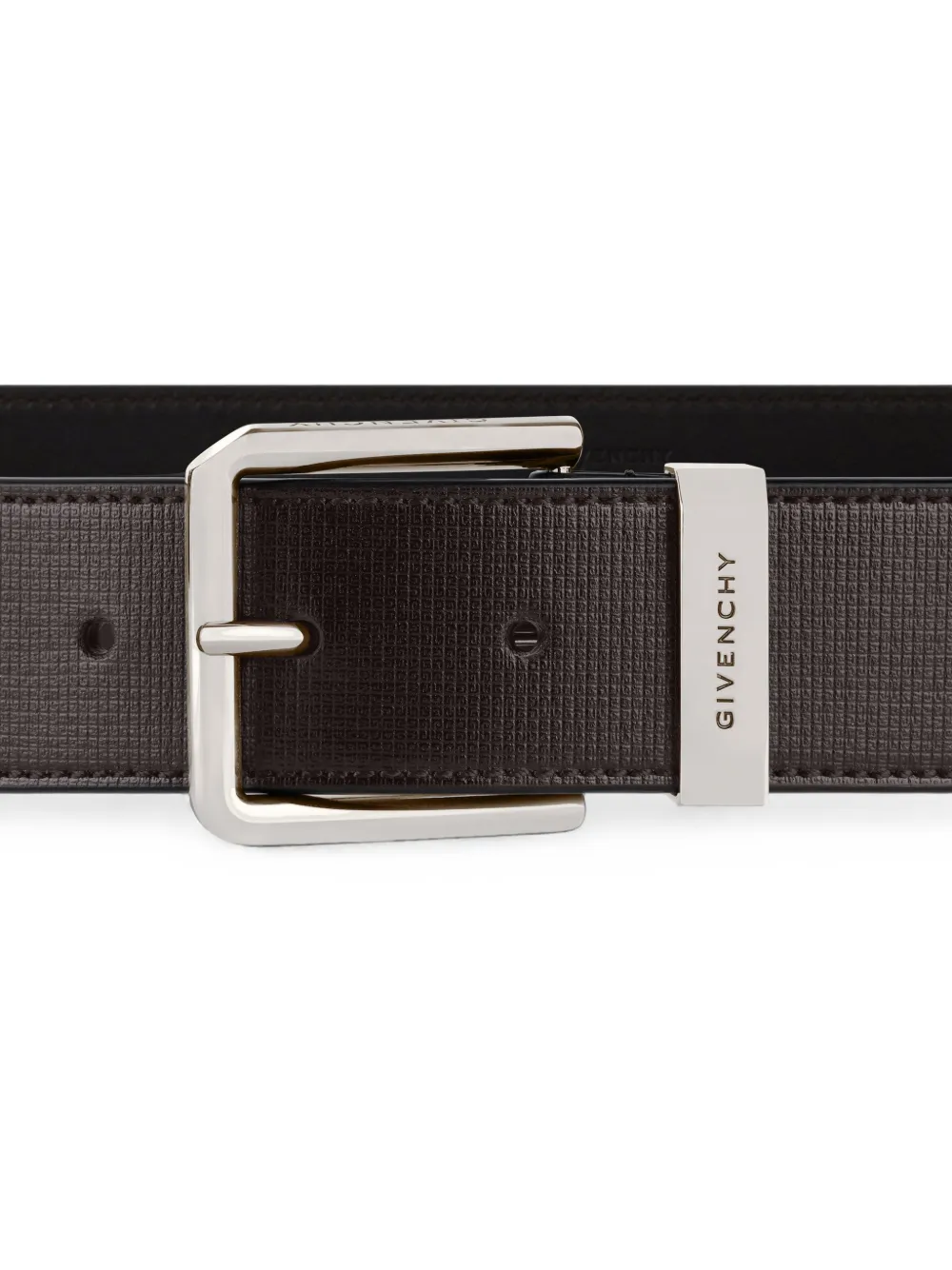 Givenchy Gentleman 4G leren riem Bruin