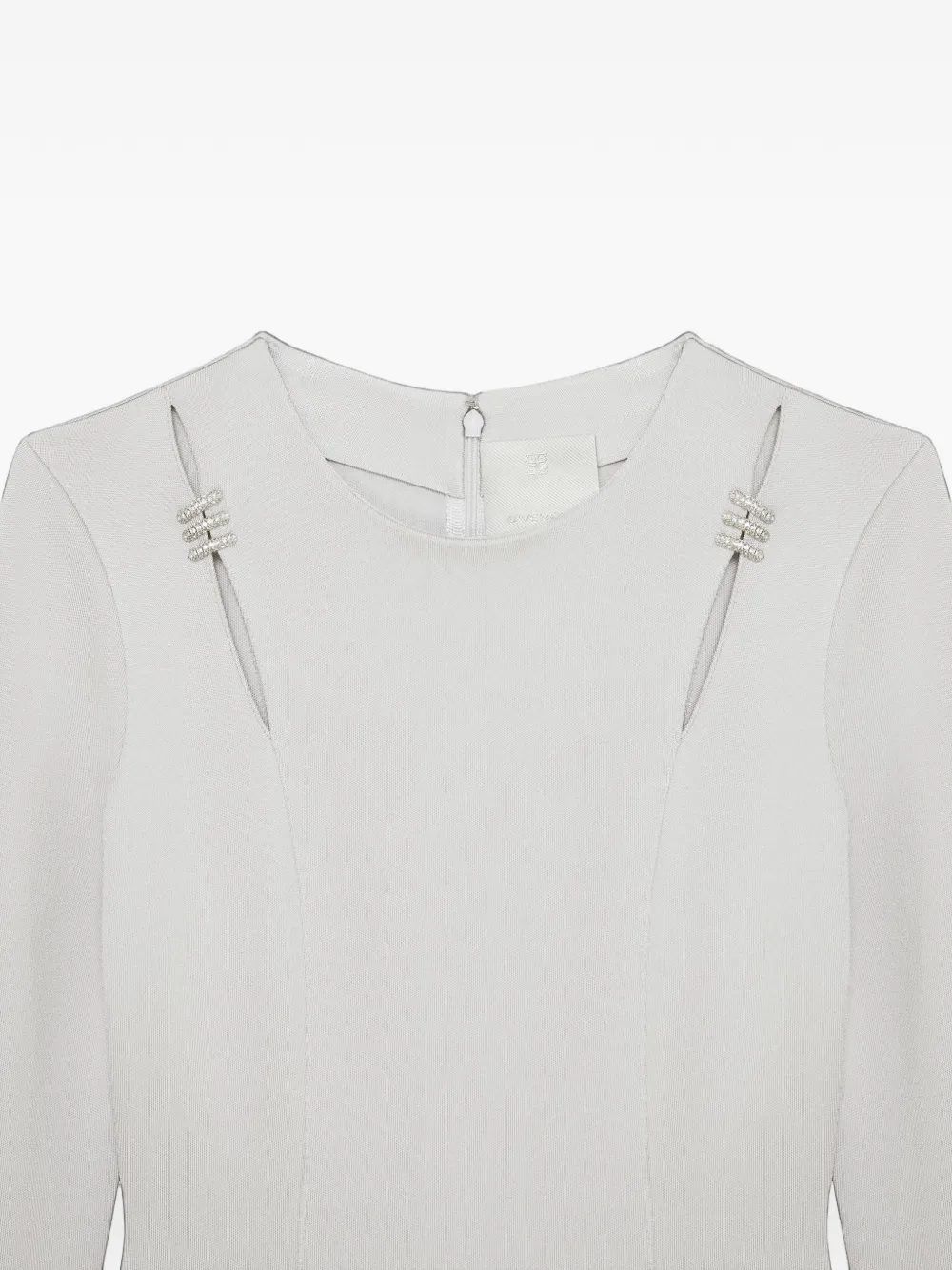 Givenchy Jurk met kristallen Grijs