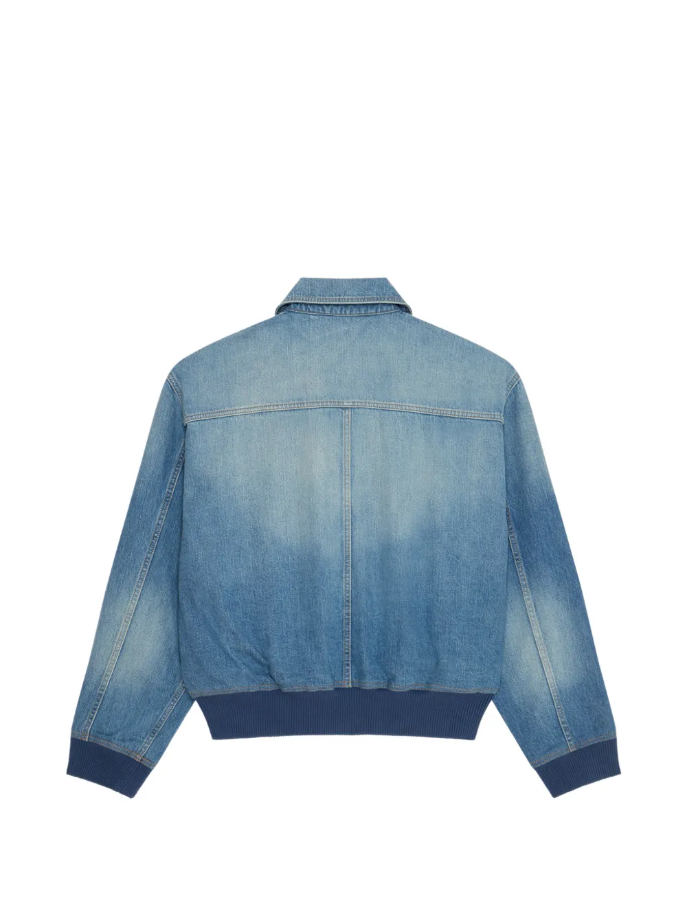 Givenchy Denim bomberjack Blauw