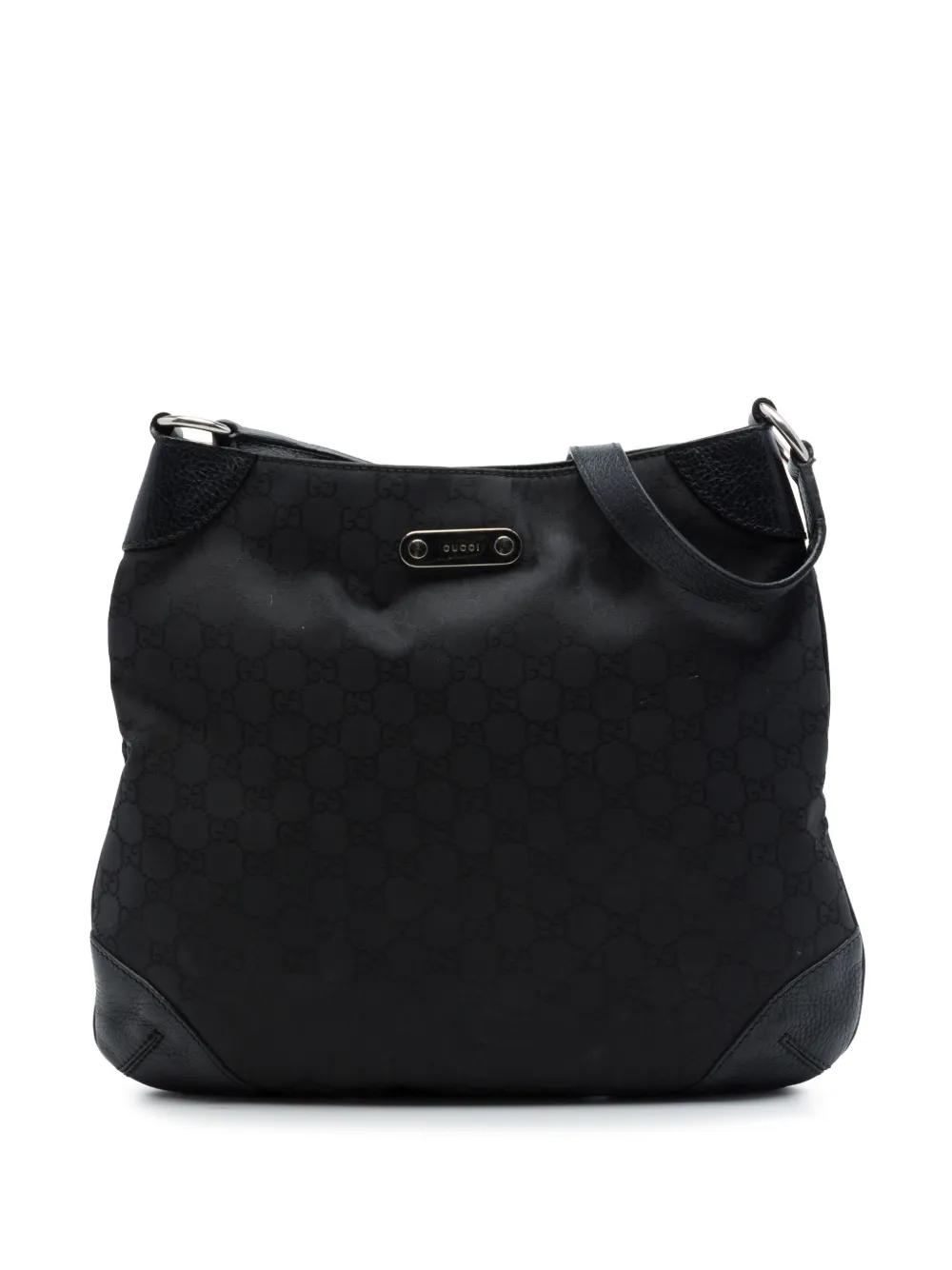 Gucci Pre-Owned 2016-2026 GG Nylon shoulder bag - Nero