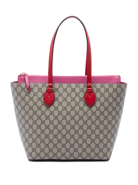 Gucci Pre-Owned 2016-2026 Medium GG Supreme Linea A Zip tote bag