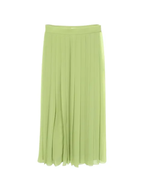 The Row Pre-Owned 2000s pleated midi skirt
