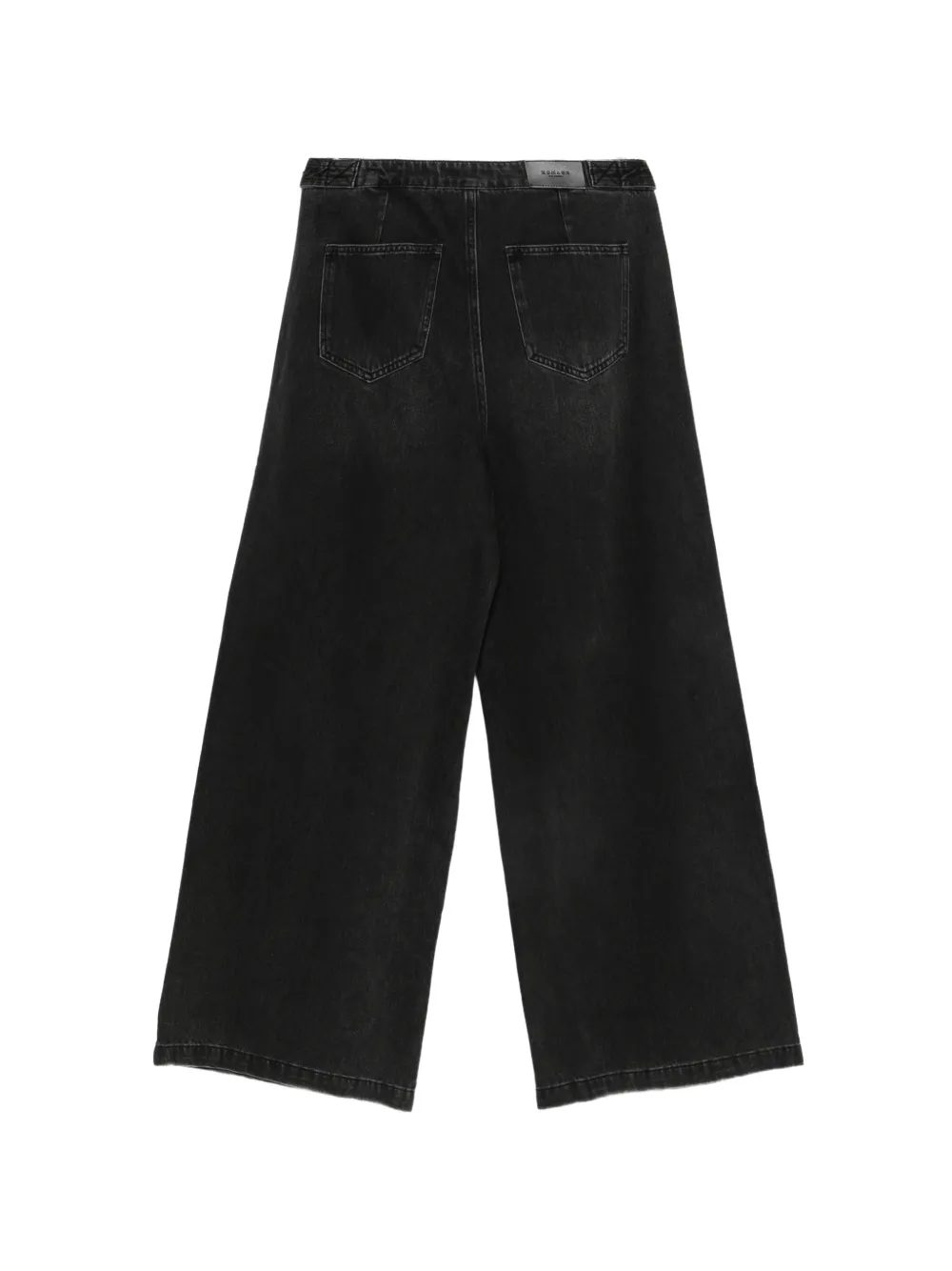HOMAGE Jeans met wijde pijpen Zwart