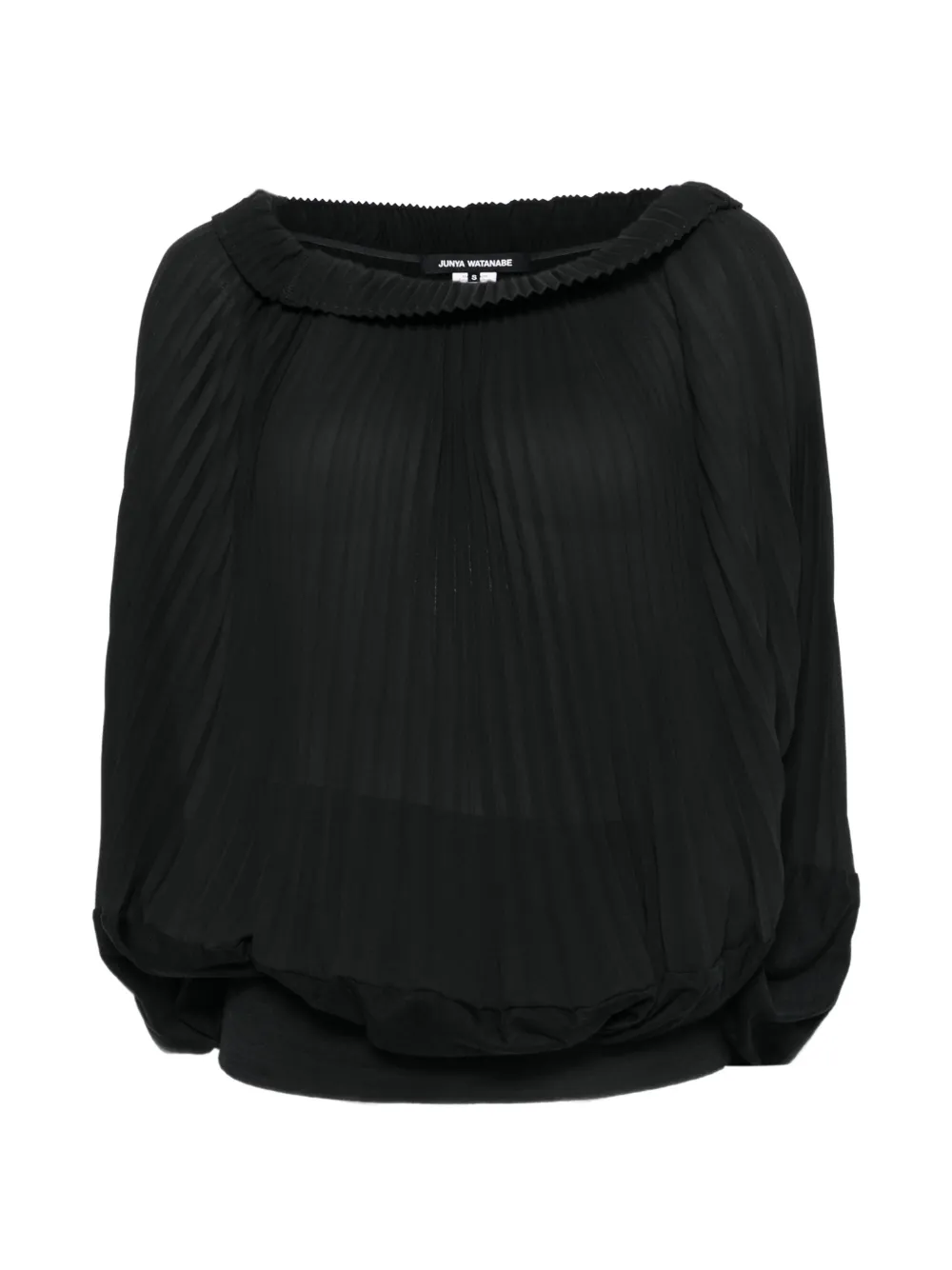 Junya Watanabe pleated blouse