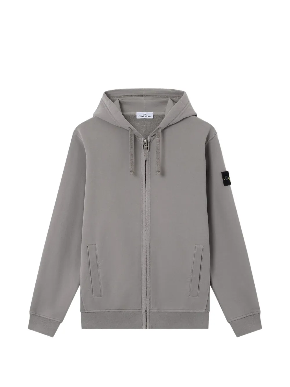 Stone Island 6100067 zip-up hoodie - Grigio