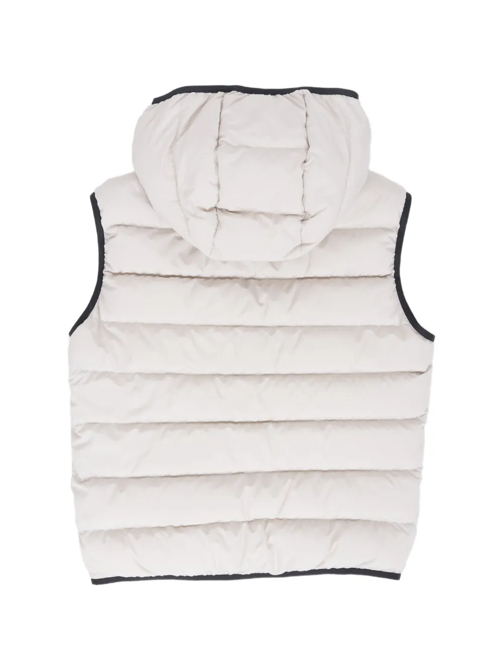 Moncler Arinella gewatteerde bodywarmer met capuchon Wit