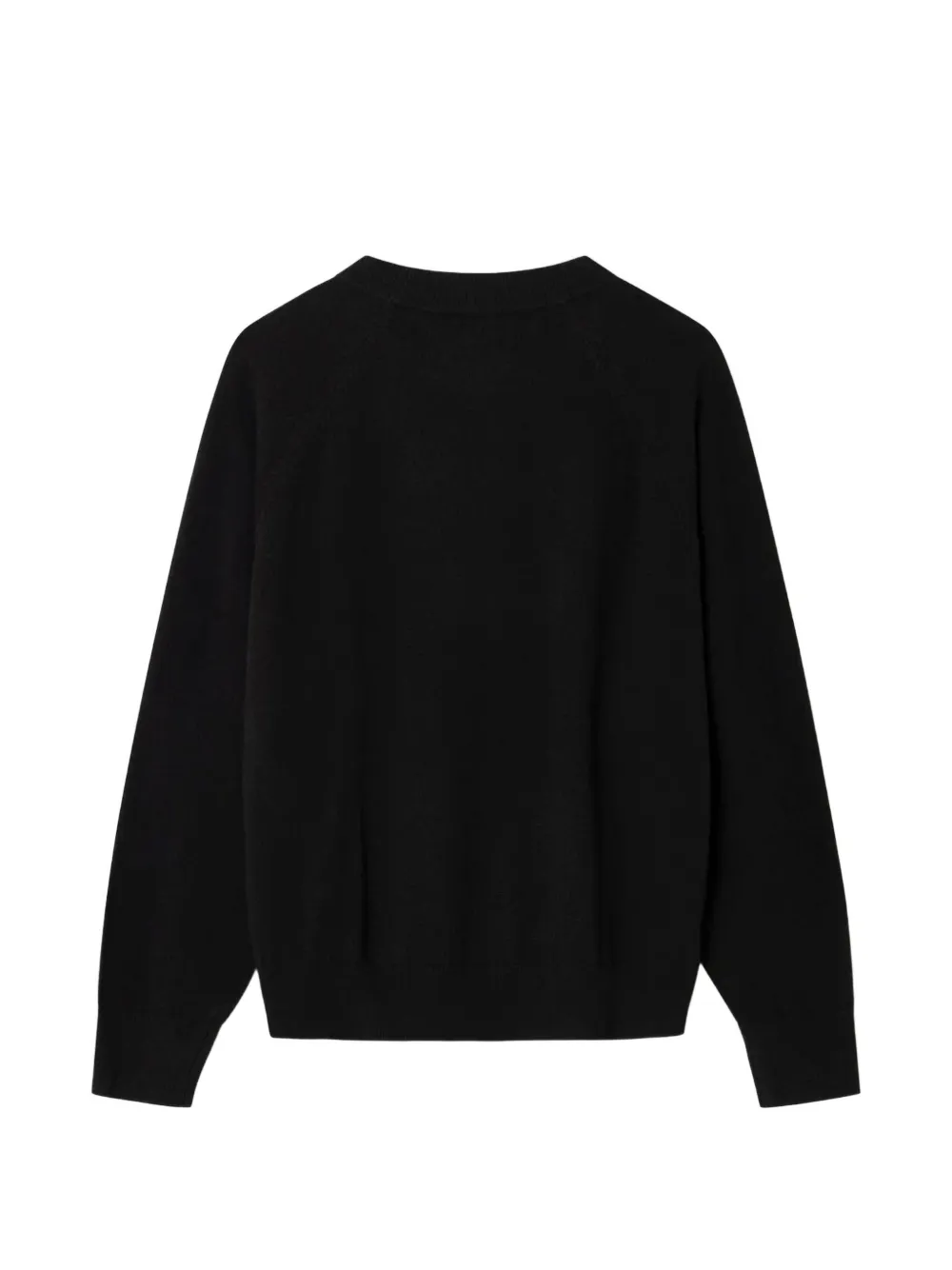 Stone Island 6100015 brushed organic-cotton fleece sweatshirt Zwart