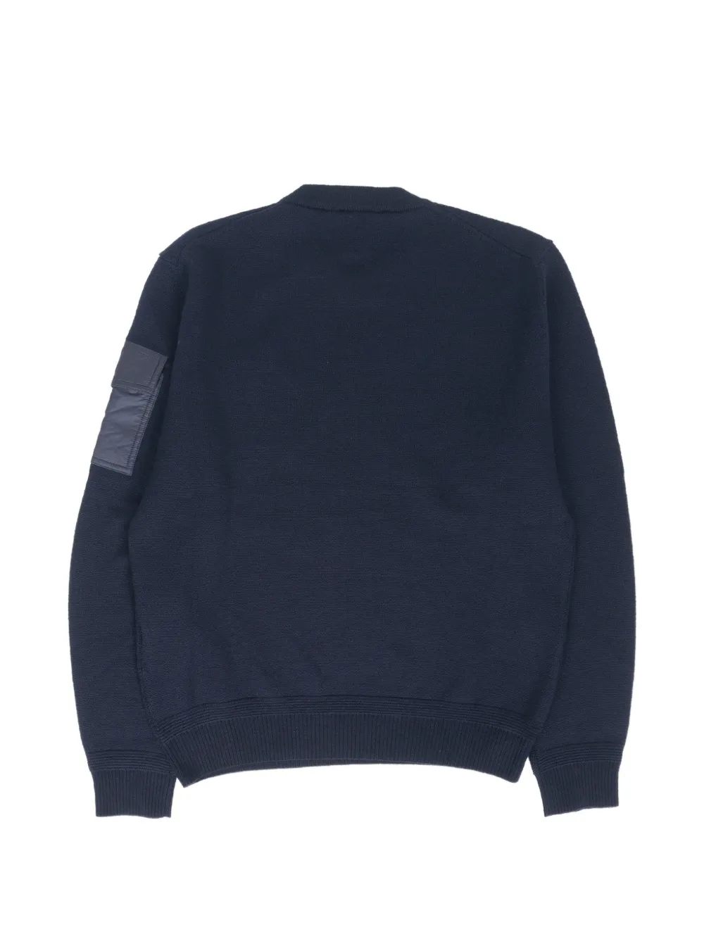 Moncler Sweater met logopatch Blauw