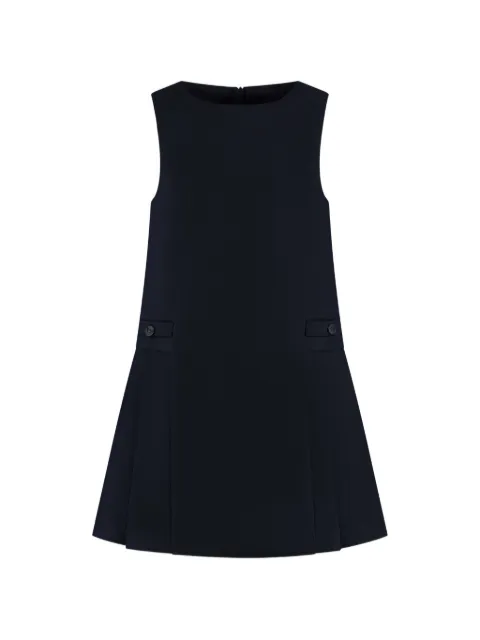 Emporio Armani Kids pleated sleeveless dress