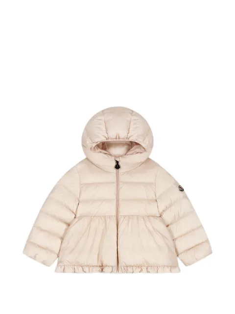 Moncler Enfant Odile ruffle-trim hooded jacket