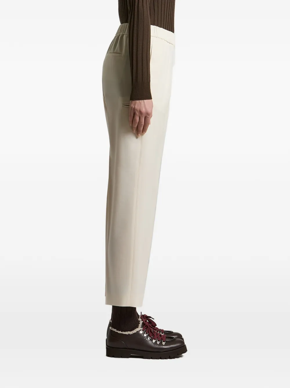 Peserico Cropped broek Beige