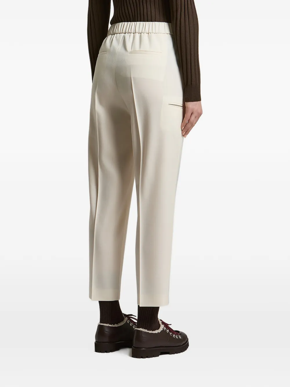 Peserico Cropped broek Beige