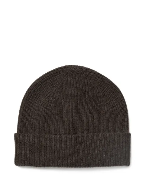 Peserico ribbed-knit beanie hat
