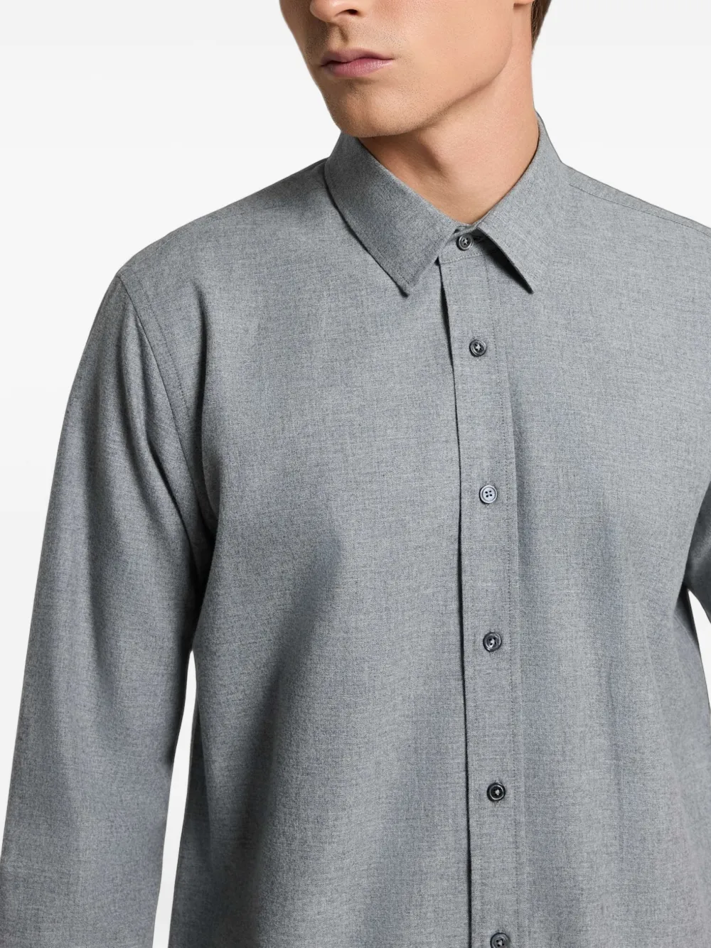 Peserico Button-down overhemd Grijs
