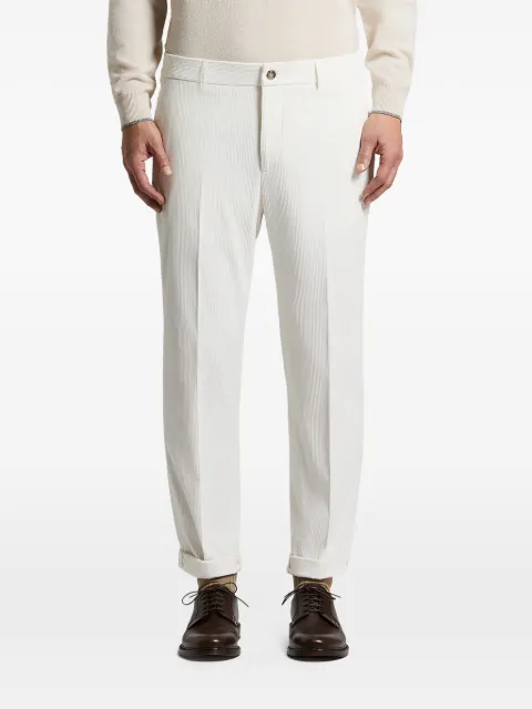 Peserico corduroy elasticated-waist trousers