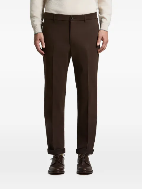 Peserico elasticated-waistband tailored trousers