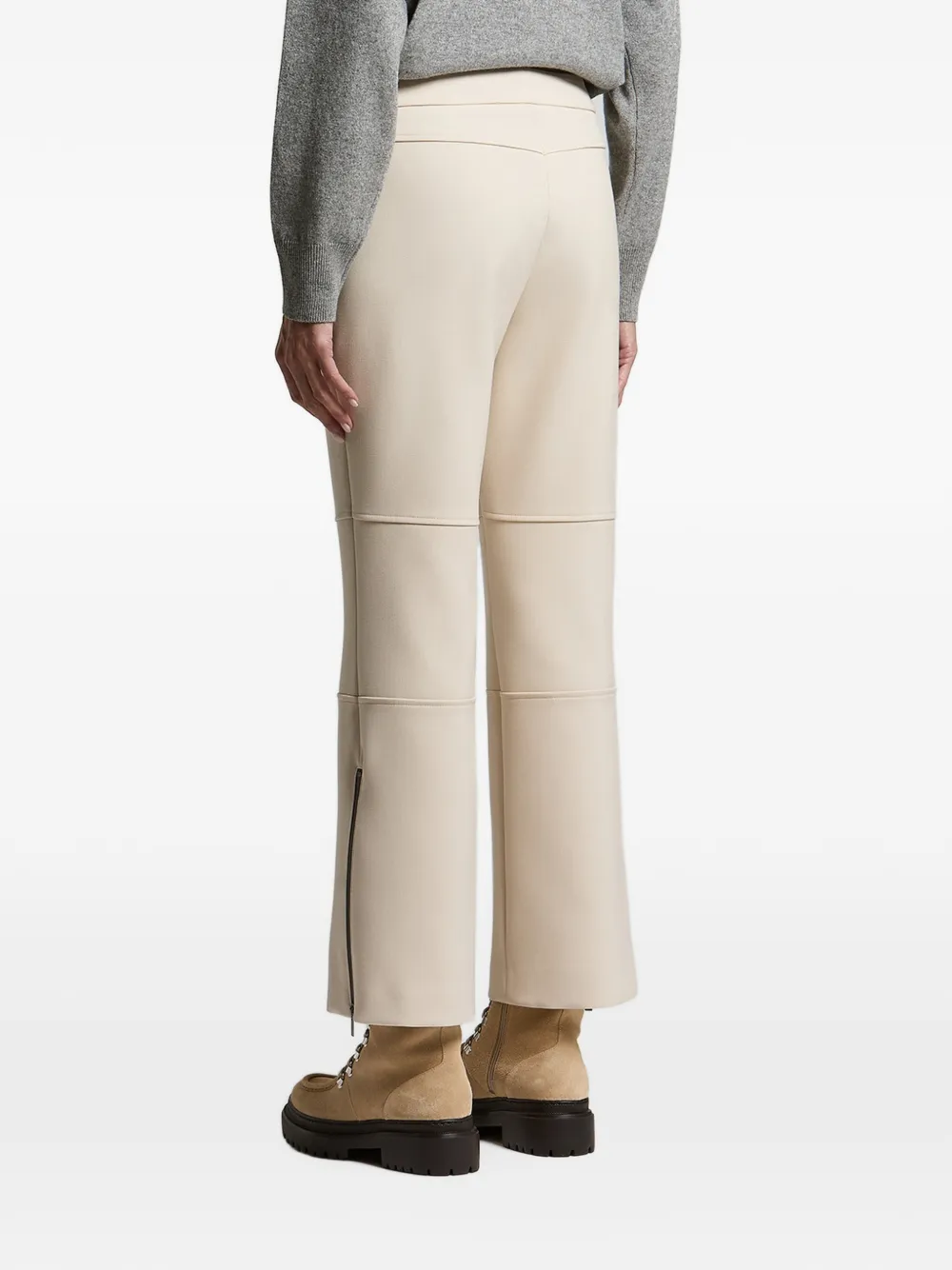 Peserico Broek met vlakken Beige