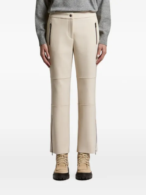 Peserico pantalones con paneles y detalle de cierre