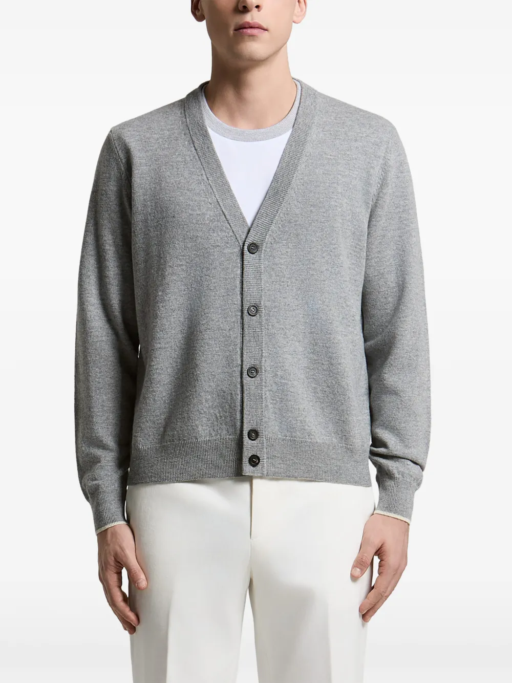 Peserico button-up V-neck cardigan
