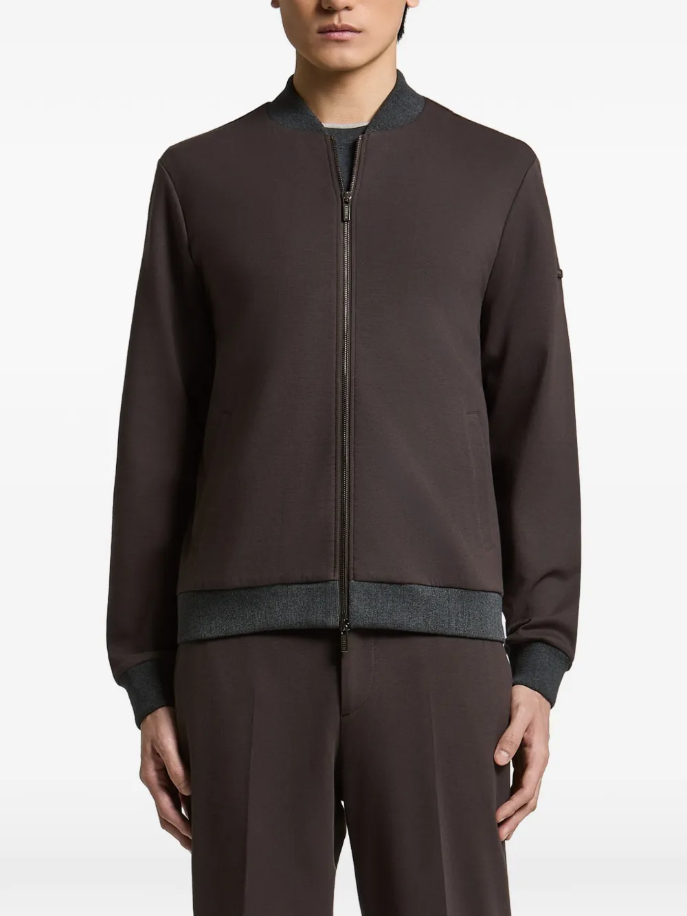 Peserico zip-up sweatshirt