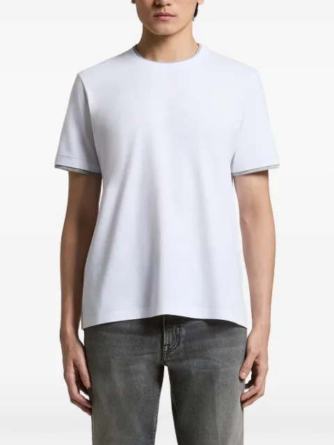 Peserico layered-detail T-shirt