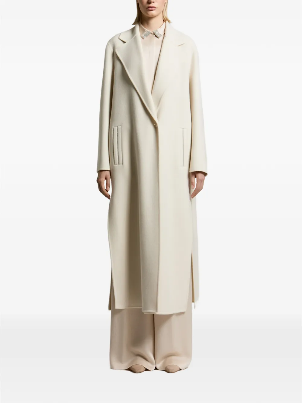 Peserico Cappotto con revers classici - Toni neutri