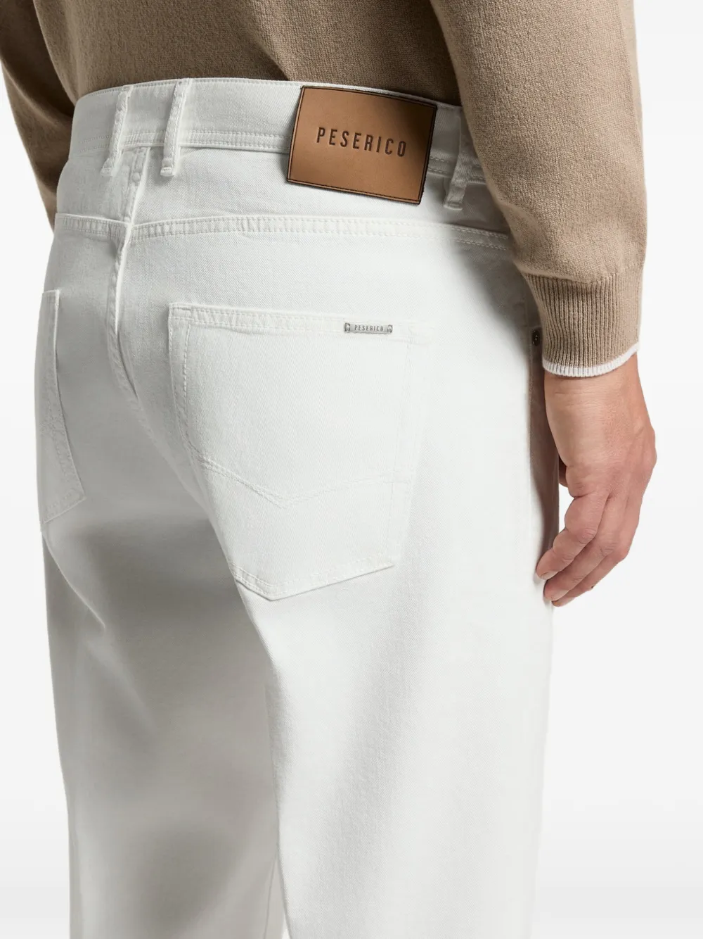 Peserico Straight jeans Wit
