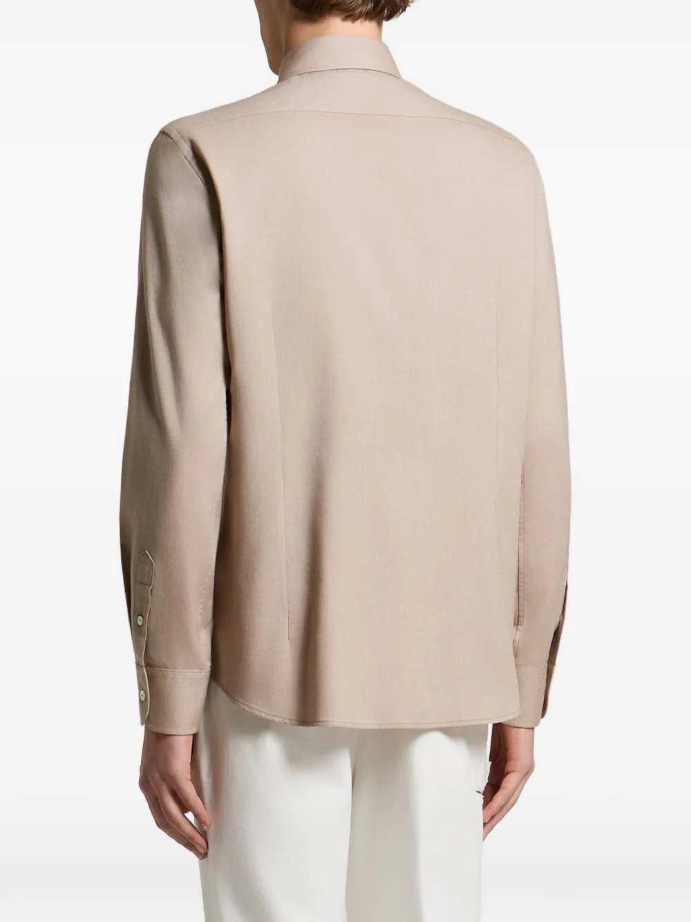 Peserico Button-down overhemd Beige