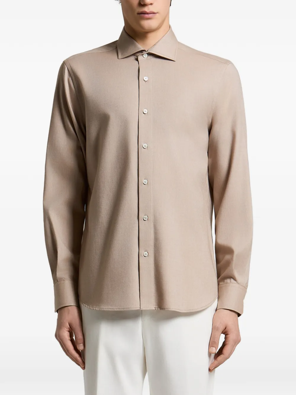 Peserico long-sleeve button-down shirt