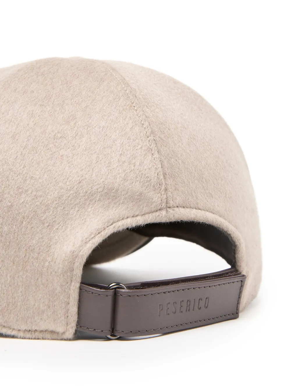 Peserico Honkbalpet met vlakken Beige