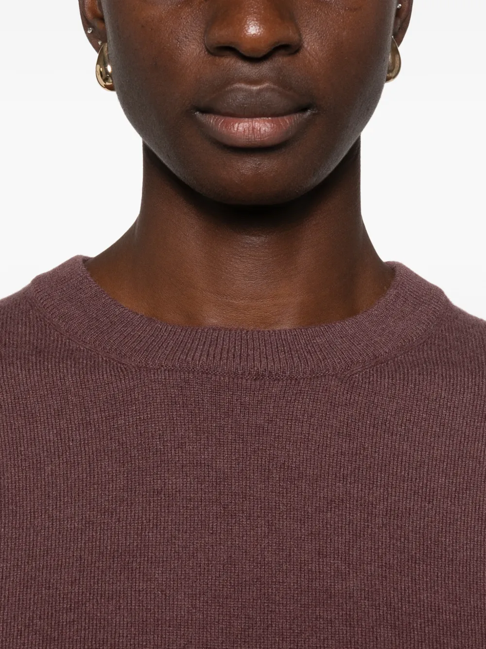 Brunello Cucinelli cashmere sweater Paars