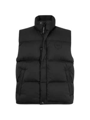 Moncler Orant Hooded Down Vest | Black | FARFETCH