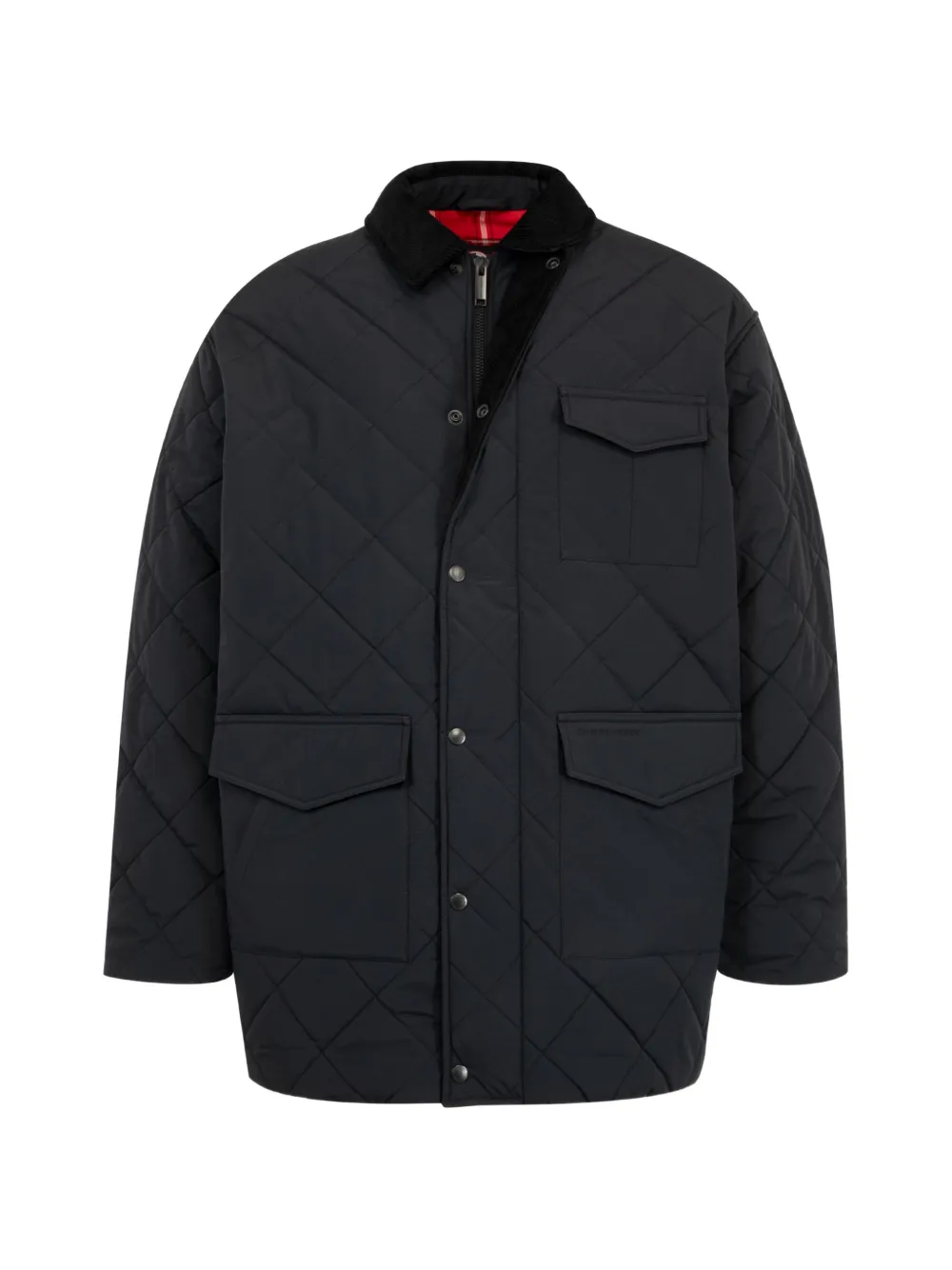 Canada Goose Terra gewatteerde jas Zwart