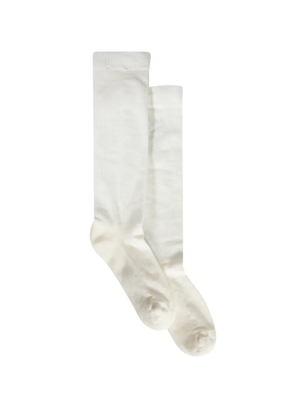 Rick Owens DRKSHDW Pentagram kniekousen Wit