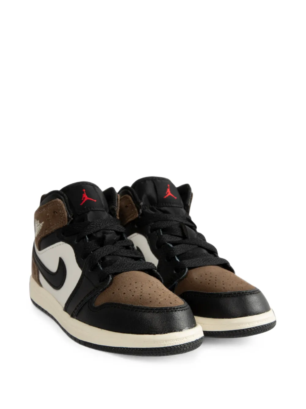 Jordan Kids 1 Mid high-top sneakers - Marrone