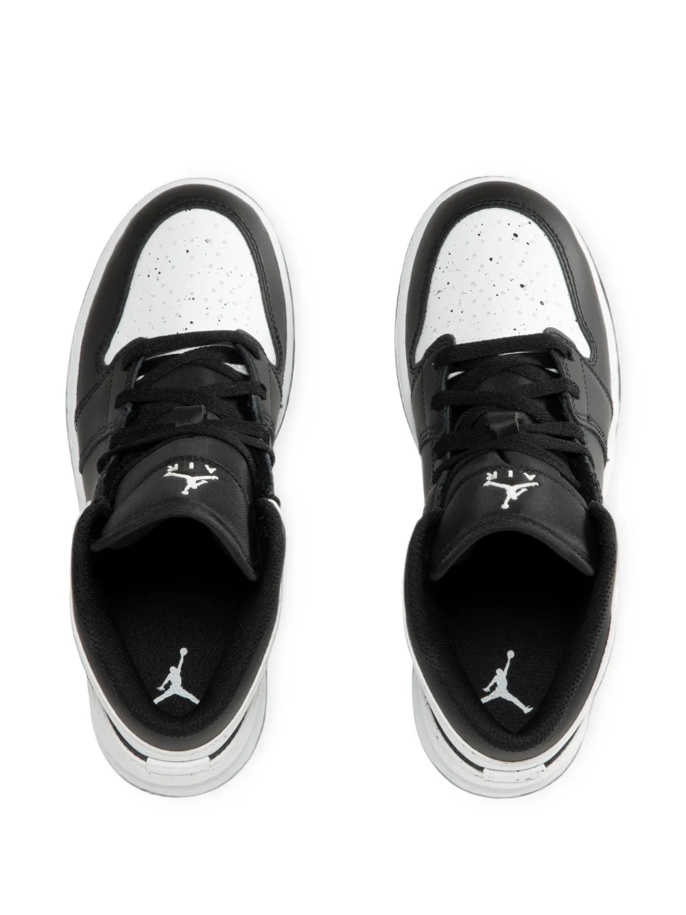 Jordan Kids Air Jordan 1 Mid high-top sneakers Zwart