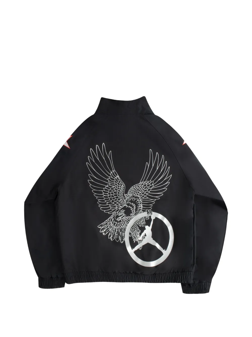 Jordan x Free The Youth trainingsjack met sterprint Zwart